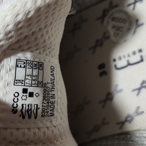 ECCO BIOM 2.2 TRAINERS GOLD. Size 7 - 7.5 - Picture 10 of 10